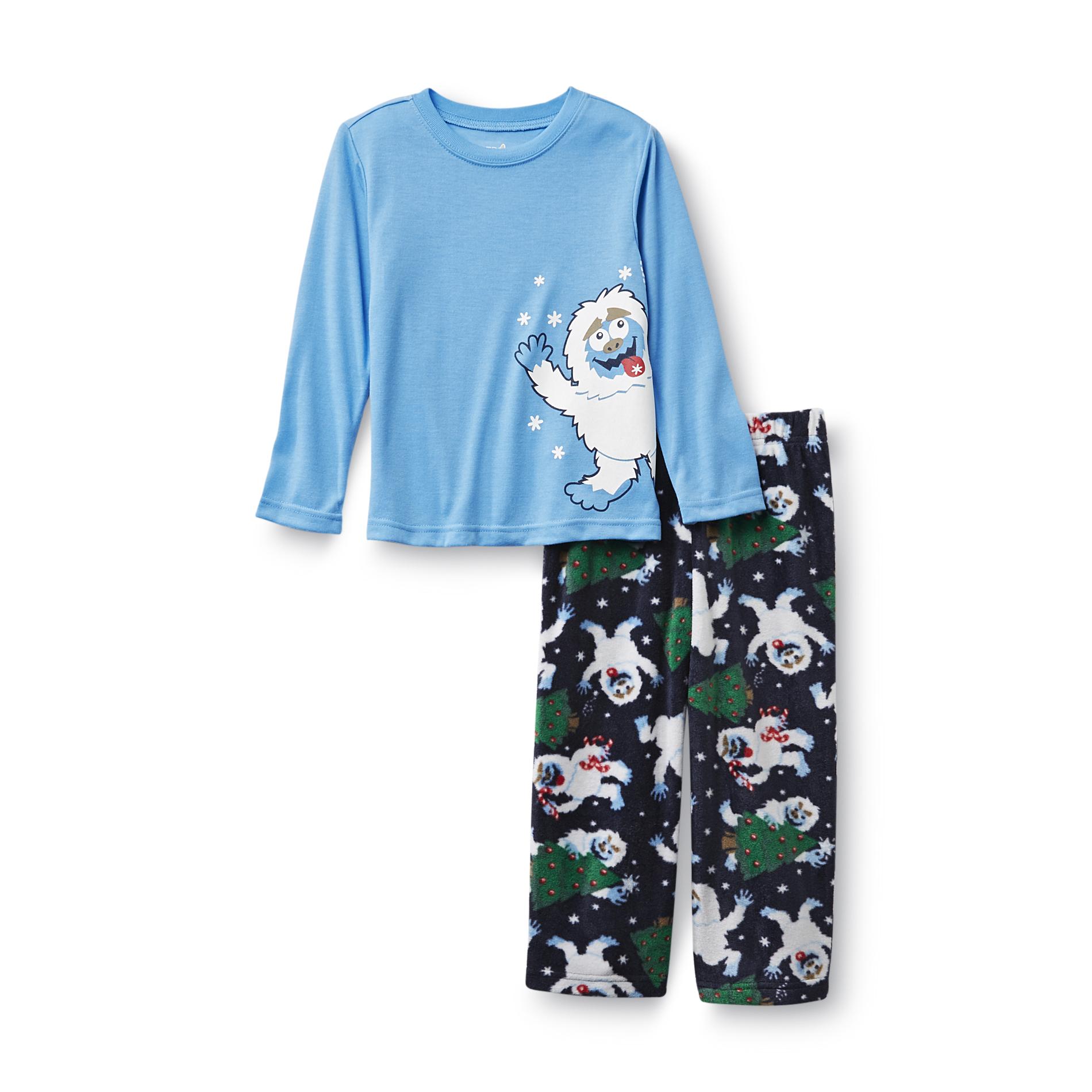 Joe Boxer Infant & Toddler Boy's Pajama Shirt & Pants Abominable Snowman