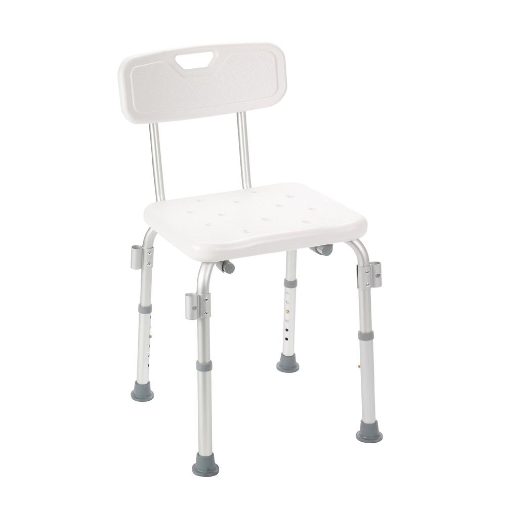 Drive Medical Bath Bench with Padded Arms and Back