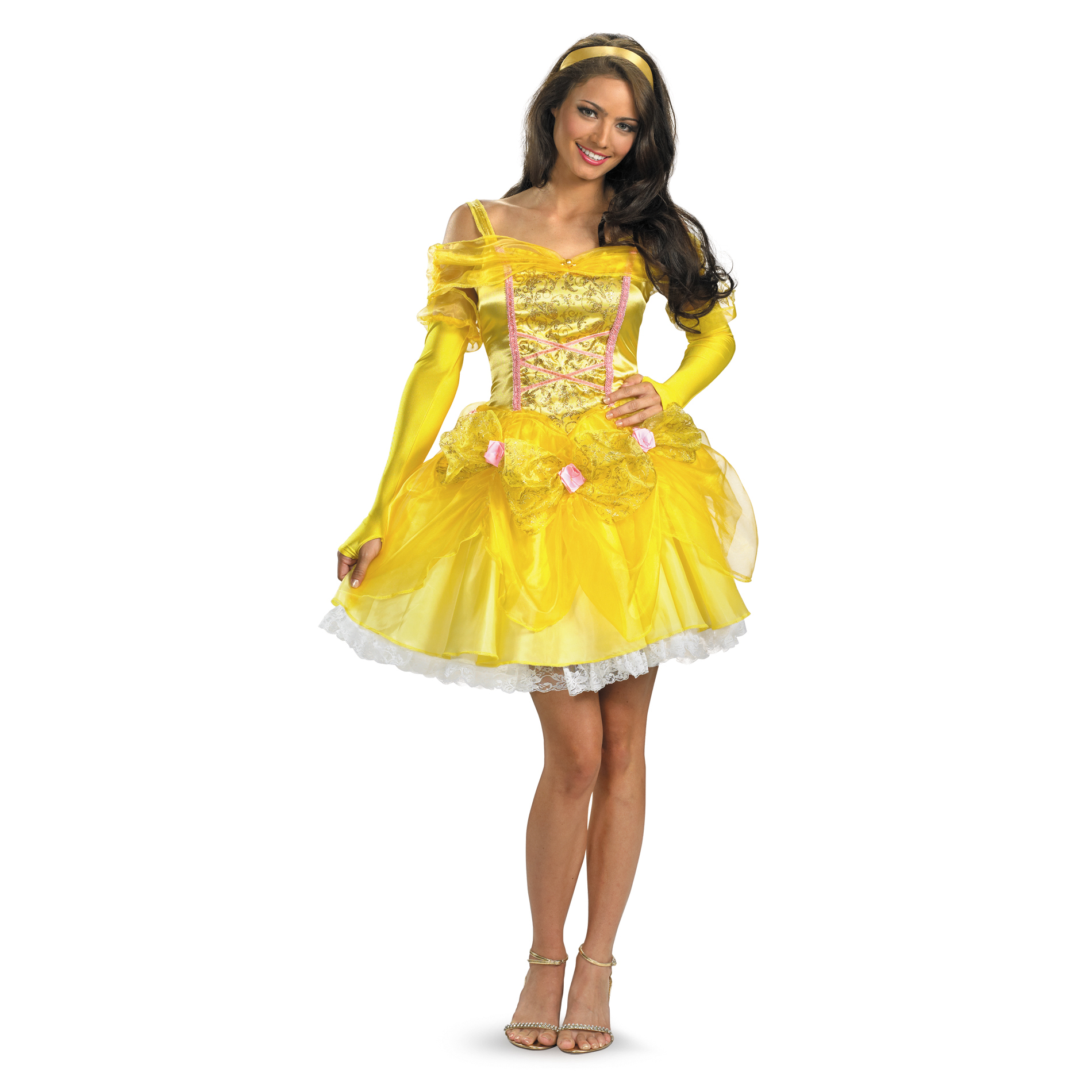 Disney Sassy Belle Deluxe Adult Halloween Costume