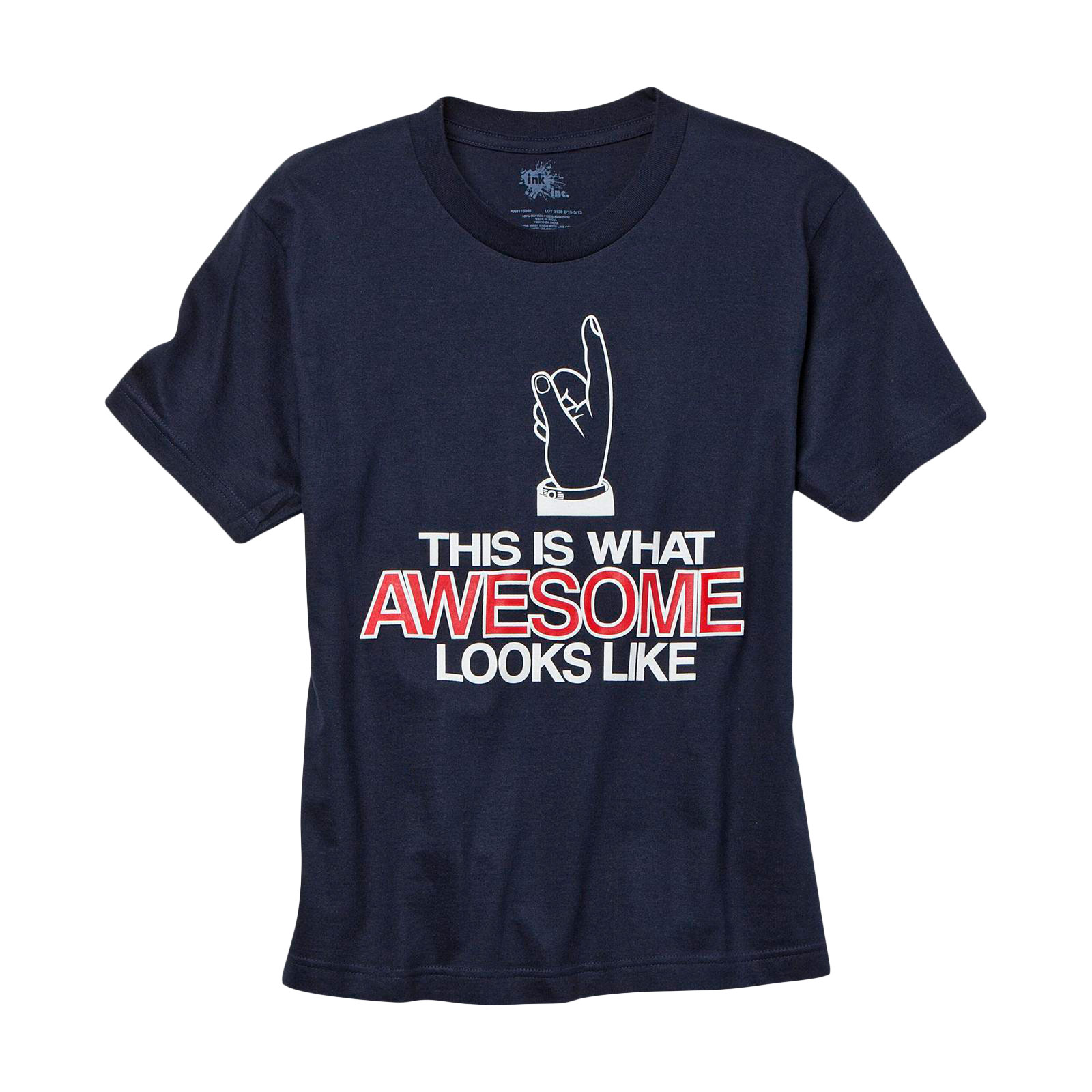 Boy's Graphic T-Shirt - Awesome