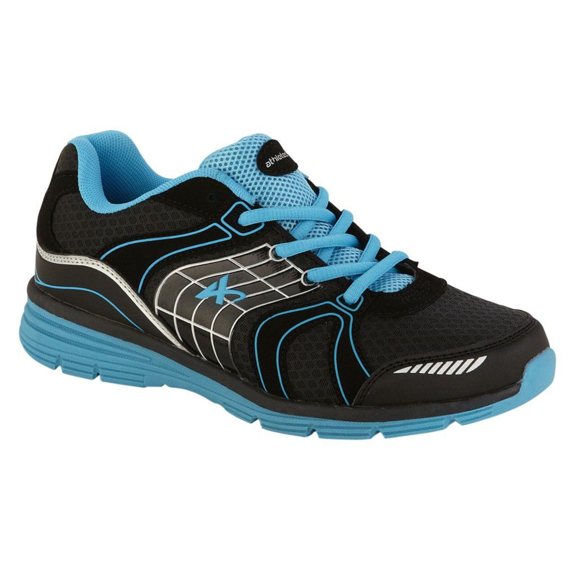 Athletech Women's Ath L-Willow 2 Athletic Shoe - Black/Teal