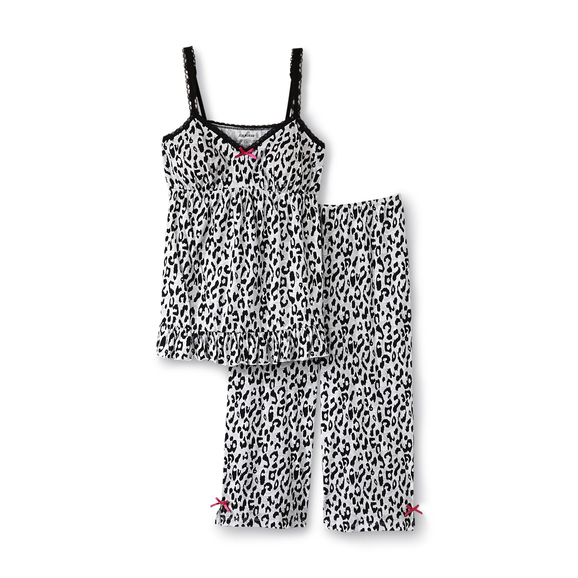 Joe Boxer Junior's Pajama Cami & Pants - Zebra