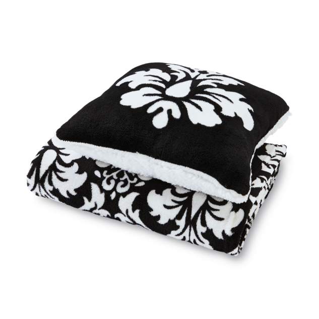 Cannon Decorative Plush Pillow and Throw