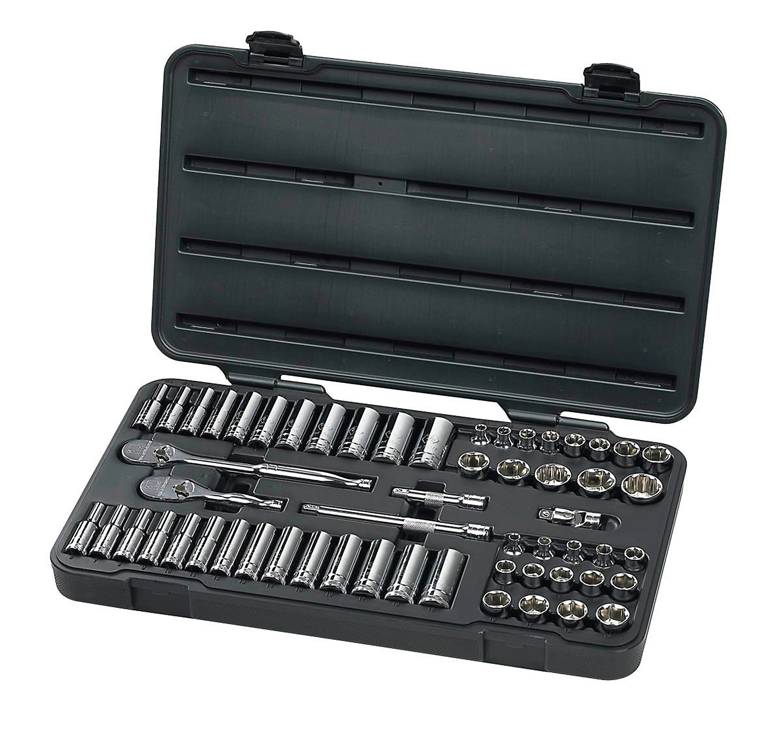 GearWrench 57 pc. 3/8" Drive SAE & Metric 6 Point Socket Tool Set