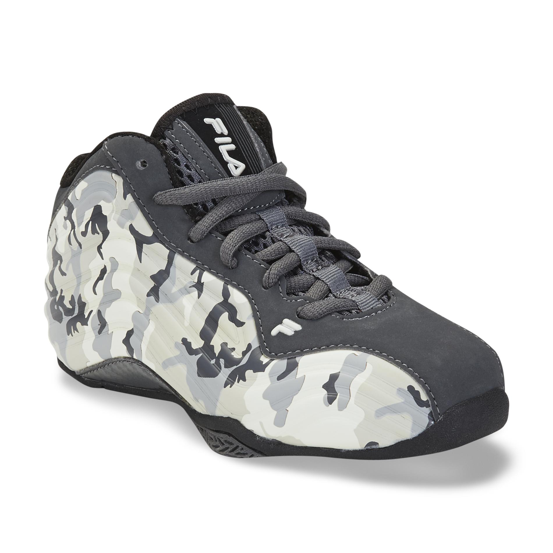 Fila Boy s Vindicator Grey Camouflage High Top Basketball Fila Boy s Vindicator Grey Camouflage High Top Basketball