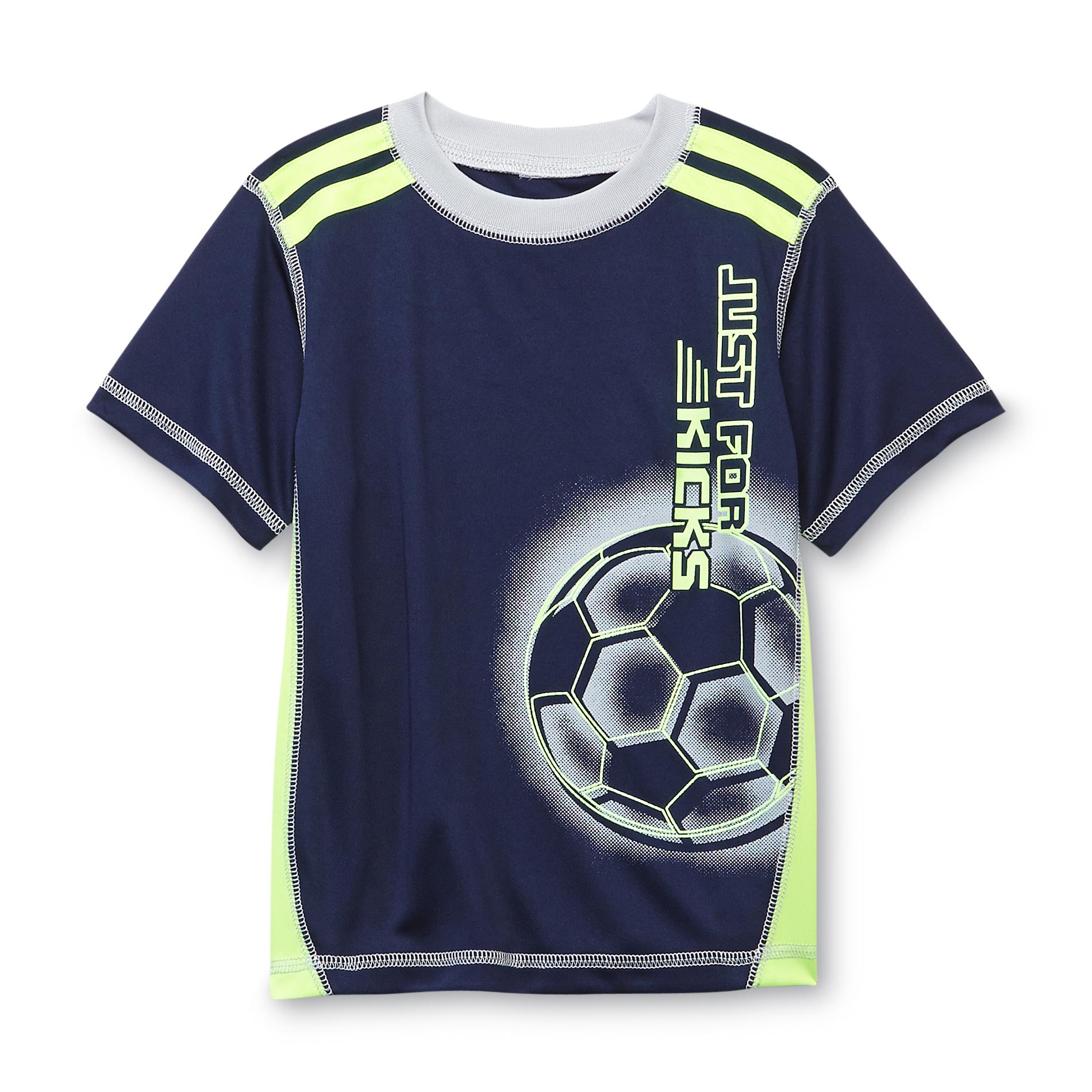 WonderKids Toddler Boy's Athletic T-Shirt - Soccer