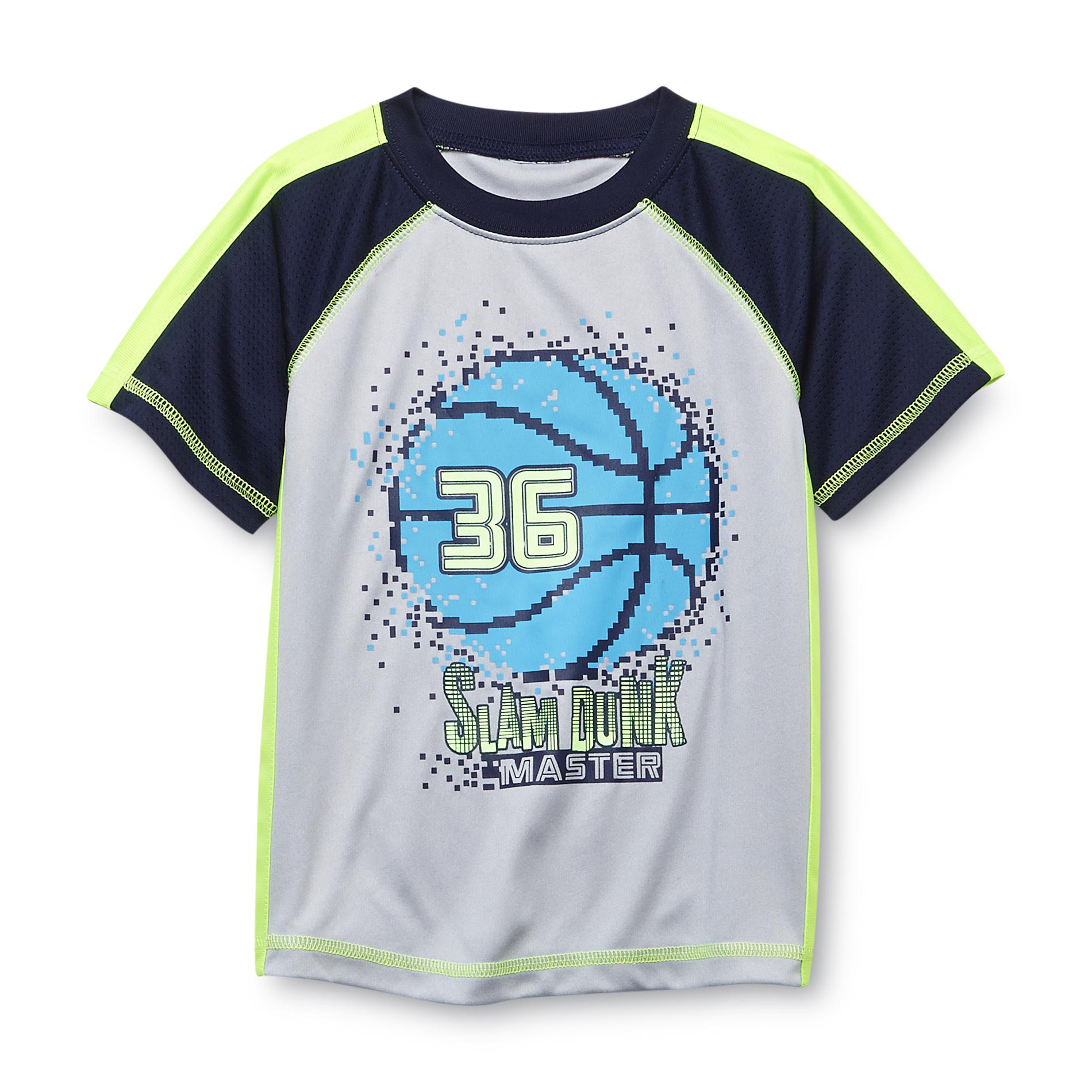 WonderKids Toddler Boy's Athletic T-Shirt - Basketball
