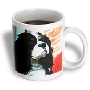 3dRose - Dogs Cavalier King Charles Spaniel - Cavalier King Charles Spaniels - 15 oz mug, White 3dRose - Dogs Cavalier King Charles Spaniel - Cavalier King Charles Spaniels - 15 oz mug, White
