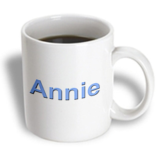 3dRose - Names - Annie - 15 oz mug, White 3dRose - Names - Annie - 15 oz mug, White