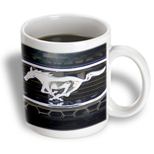 3dRose - Florene Decorative - Favorite Pony Two - 11 oz mug, White 3dRose - Florene Decorative - Favorite Pony Two - 11 oz mug, White