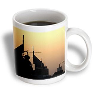 3dRose - Kike Calvo Desert - Dubai grows each minute Beautiful buildings are built every minute around the city - 11 oz mug, White 3dRose - Kike Calvo Desert - Dubai grows each minute Beautiful buildings are built every minute around the city - 11 oz mug, White