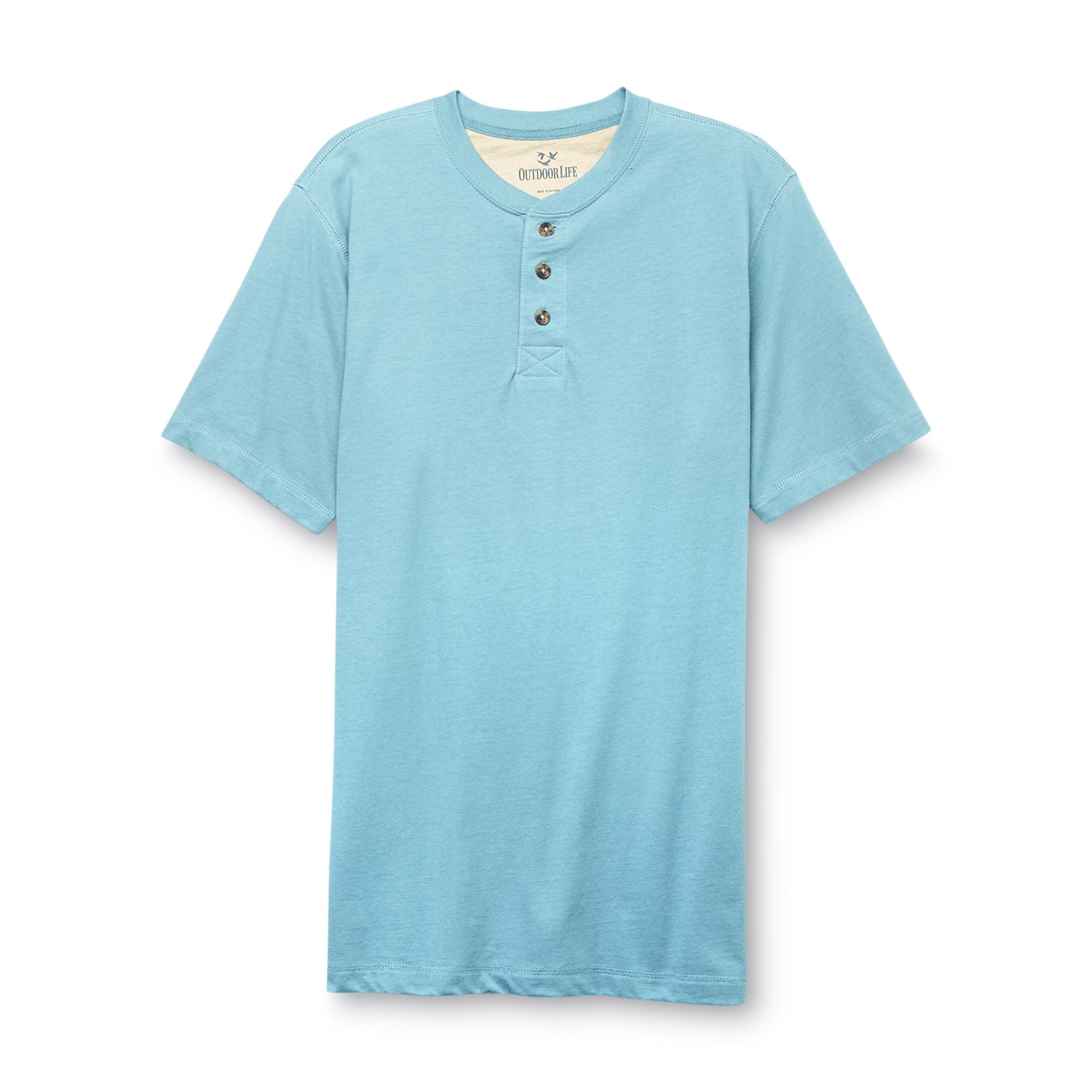 Outdoor Life&reg; Men's Short-Sleeve Henley Shirt