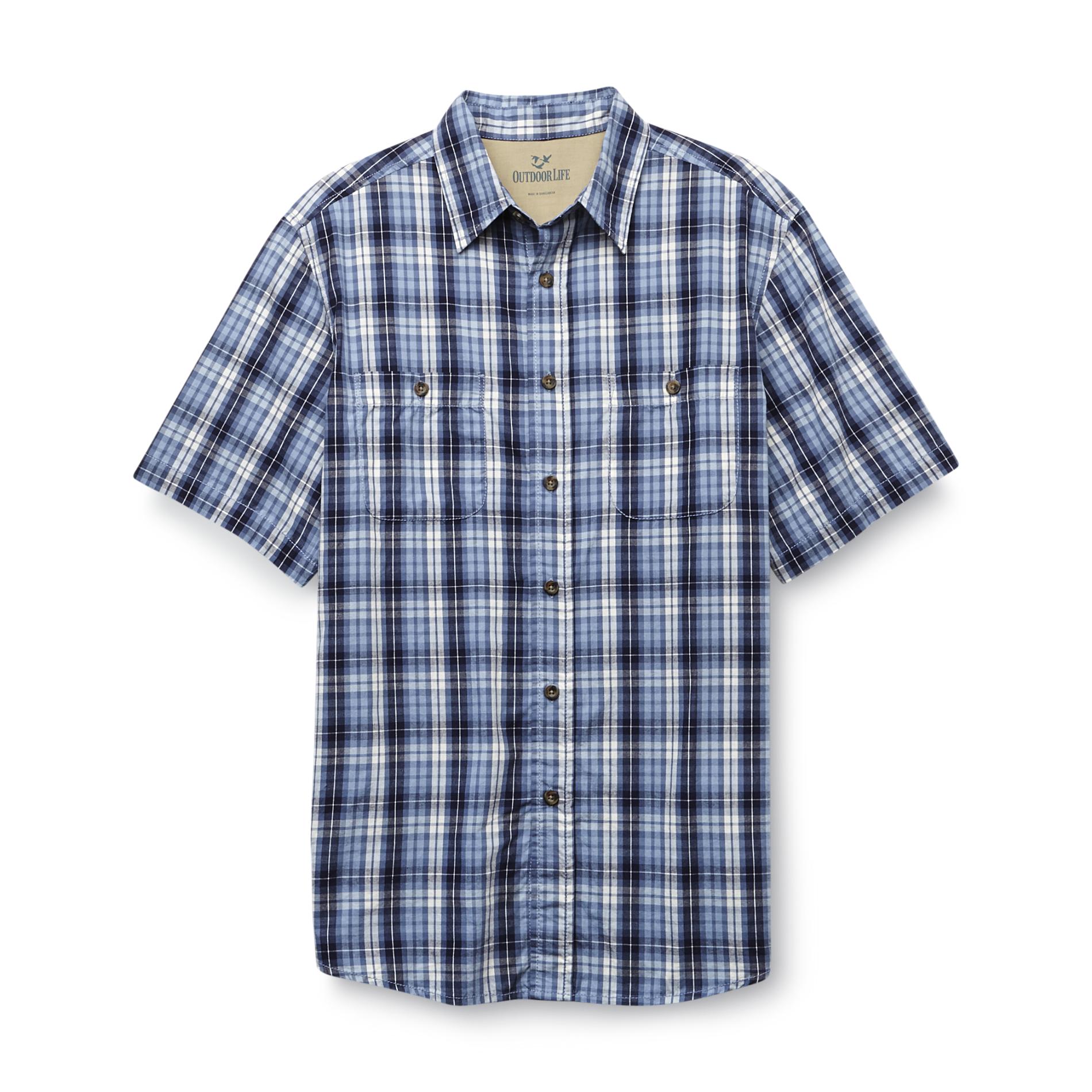 Outdoor Life&reg; Men's Short-Sleeve Shirt - Plaid