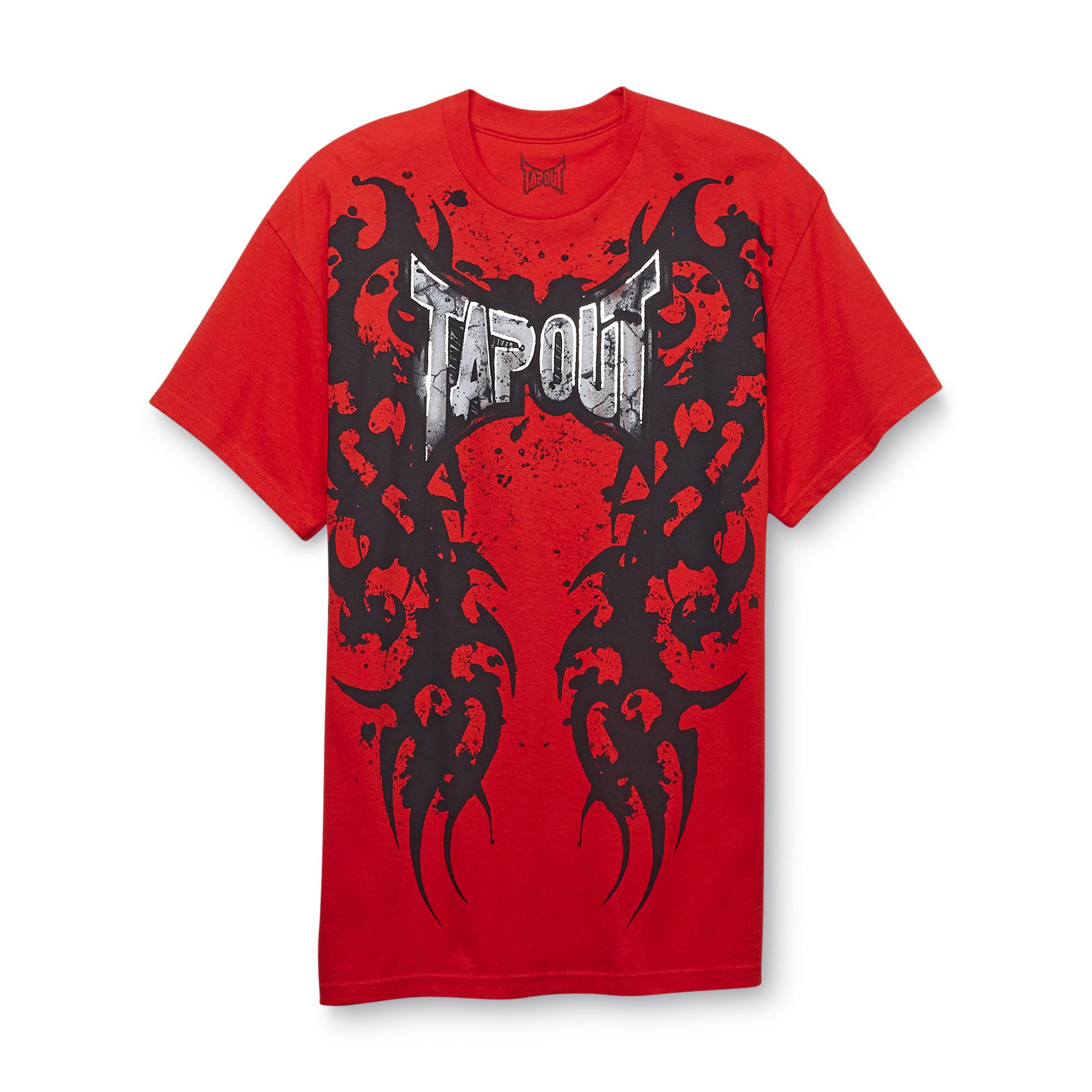 TapouT Young Men's Graphic T-Shirt - Tribal Design