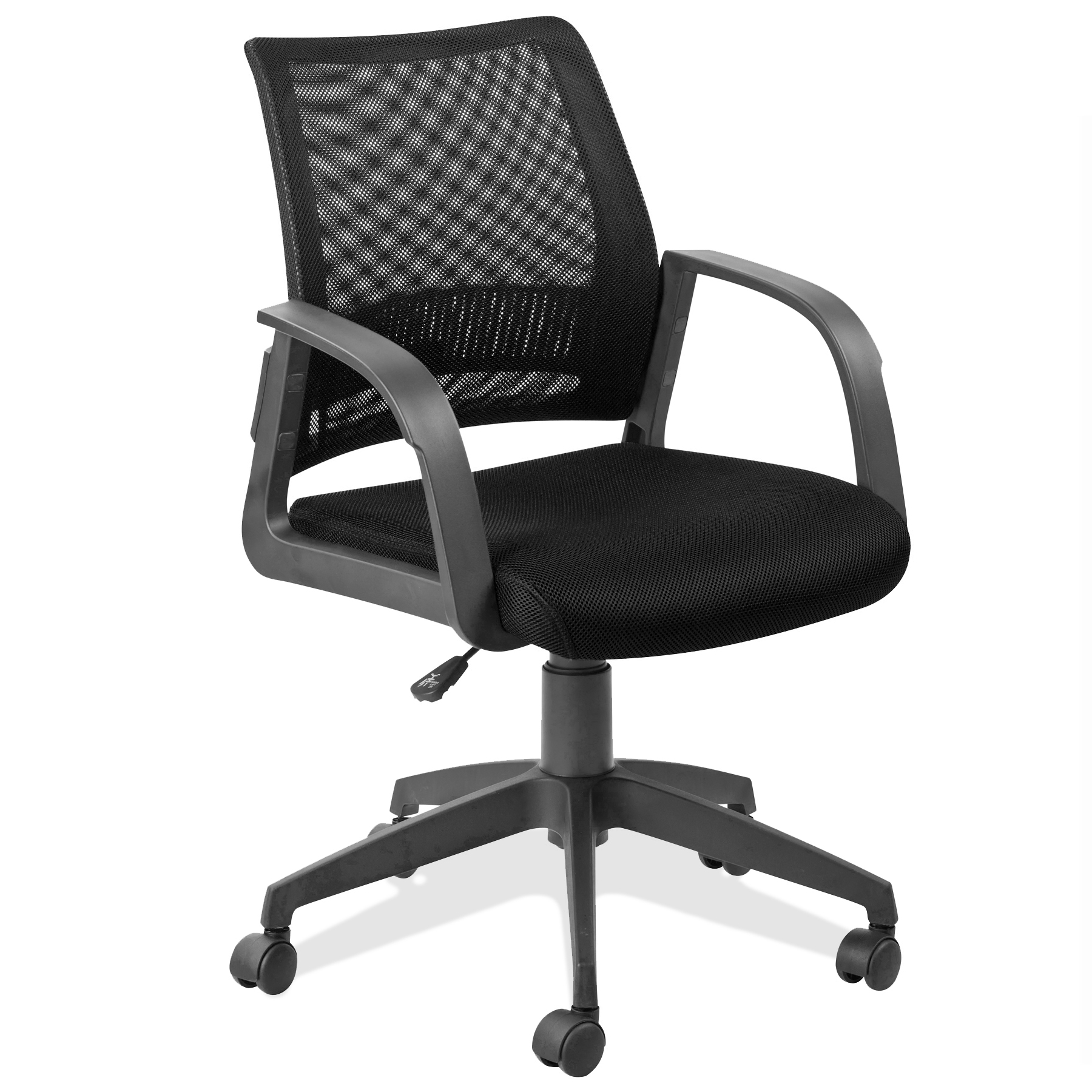 Leick Grey Mesh Back Office Chair