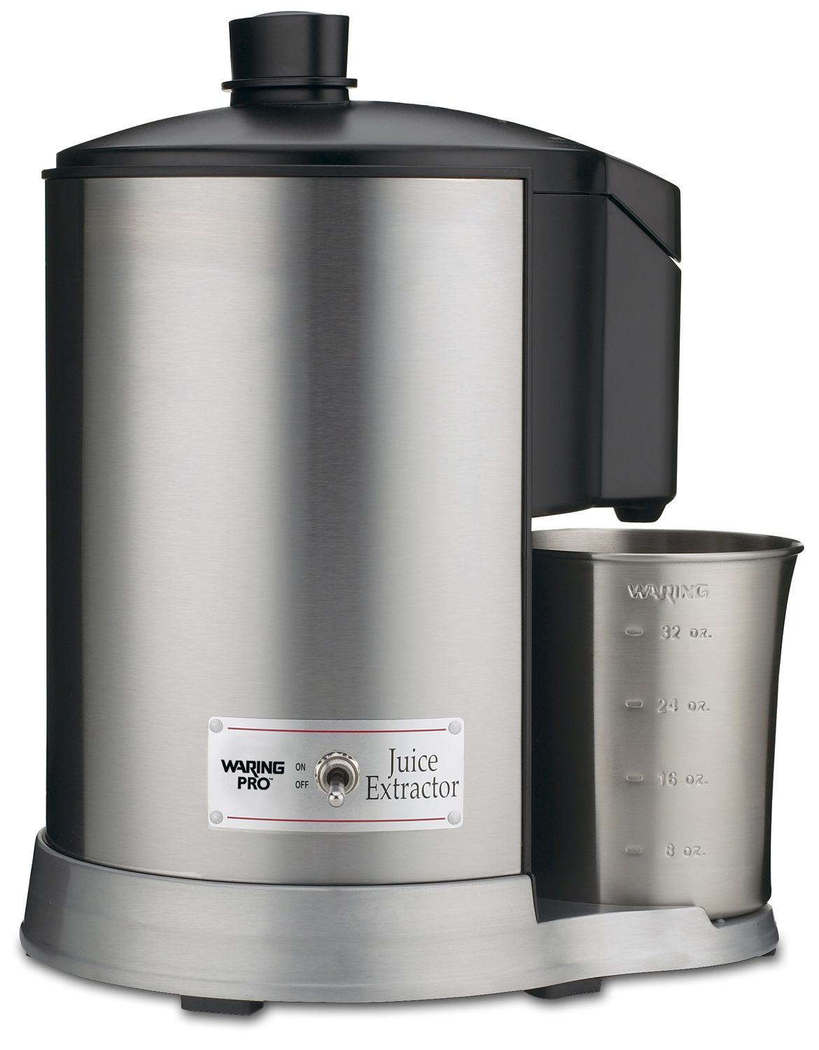 Waring Pro JEX328 Professional Juice Extractor, Brushed Stainless