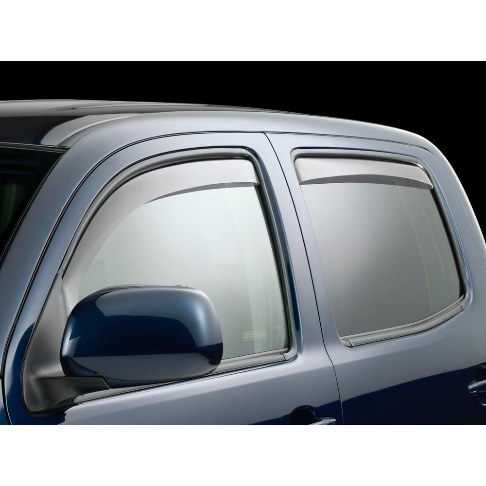 Front & Rear In-Channel Side Window Deflectors