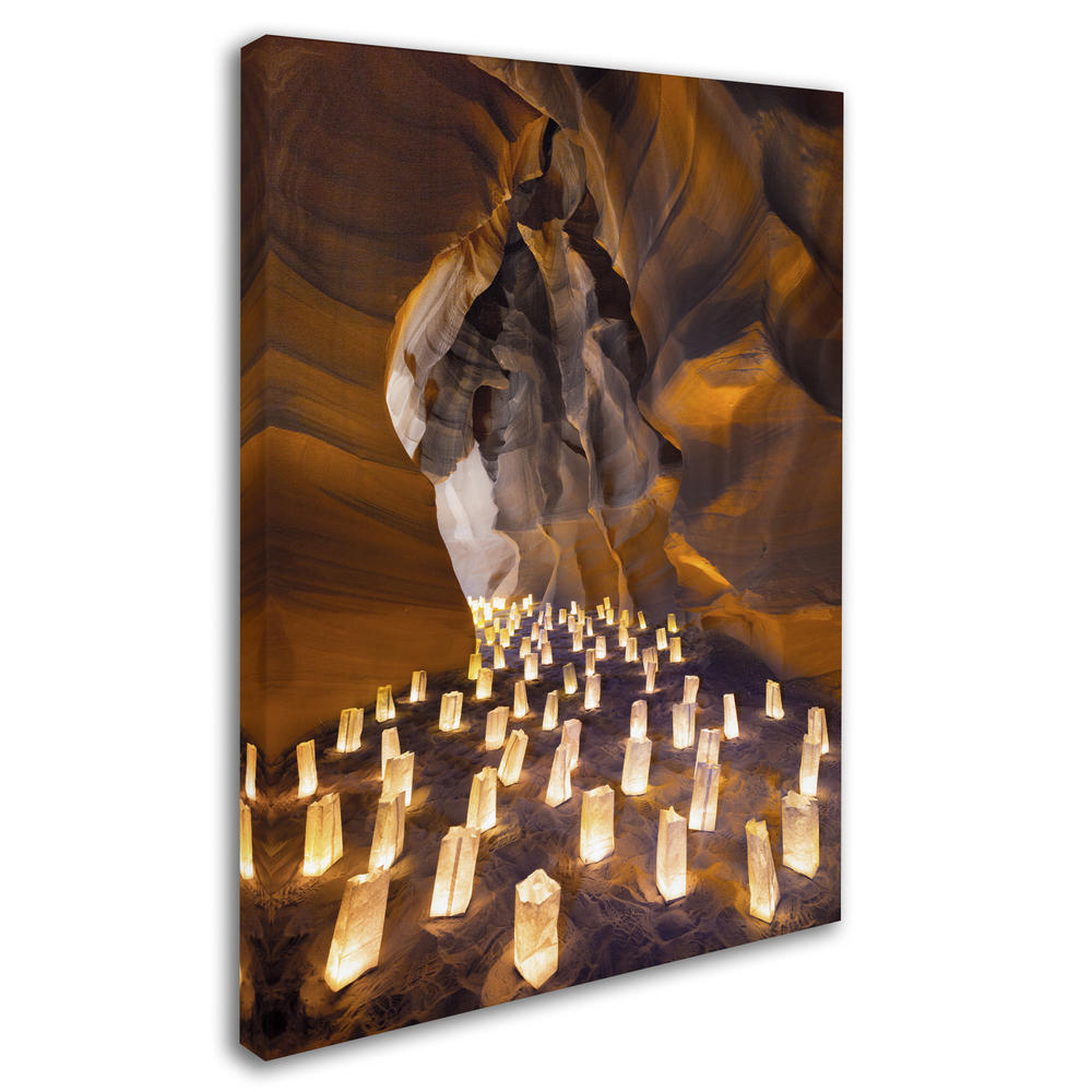 Trademark Global Moises Levy 'Candle Canyon I' Canvas Art
