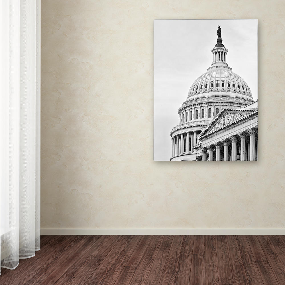 Trademark Global Gregory O'Hanlon 'US Capitol Dome' Canvas Art