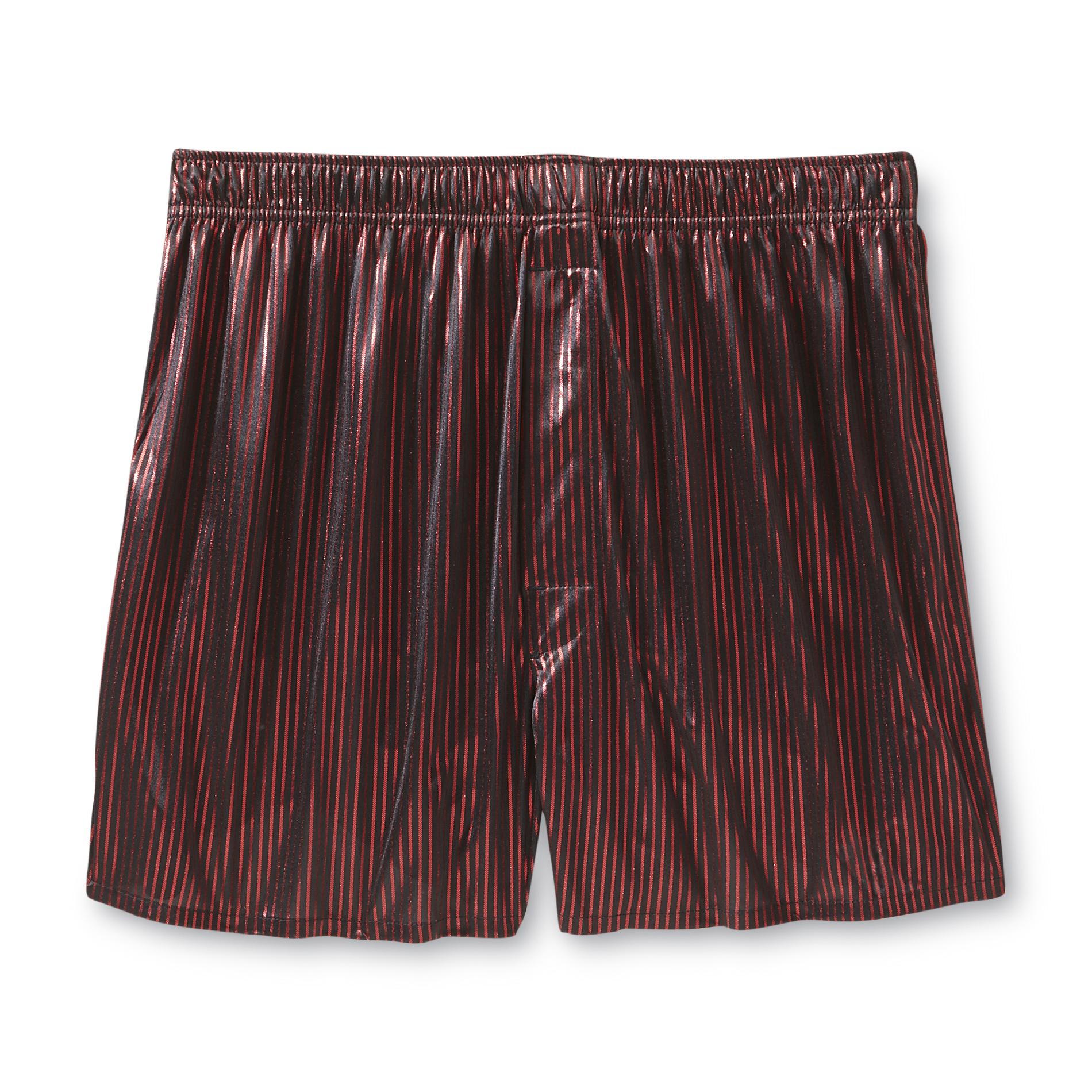 Joe Boxer Men's Boxer Shorts - Pinstriped