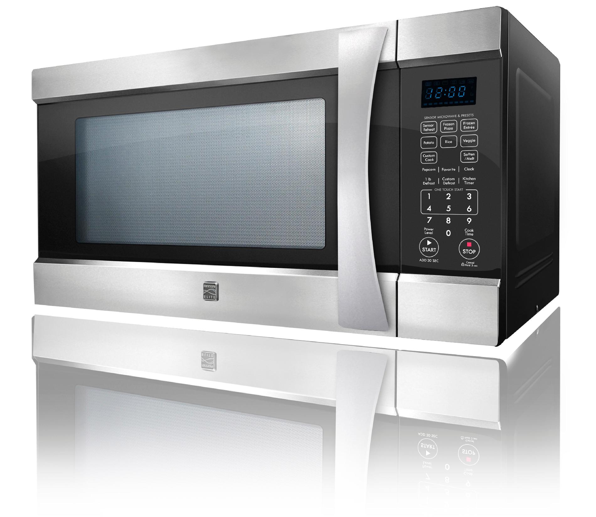 Kenmore Elite 2.2 cu. ft. Countertop Microwave w/ Extra-Large Capacity