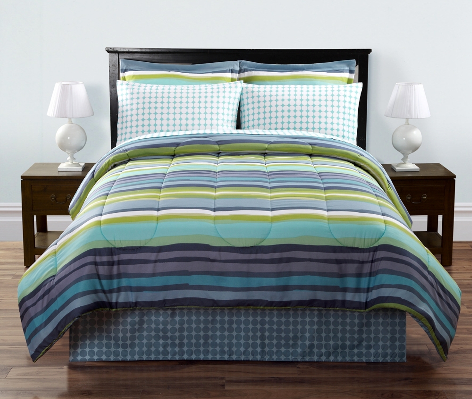 Colormate Complete Bed Set - Hayden Stripe
