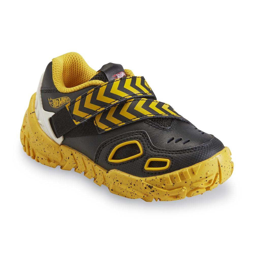 Hot Wheels Toddler Boy's Fury Black/Yellow/Speckled Athletic Shoe