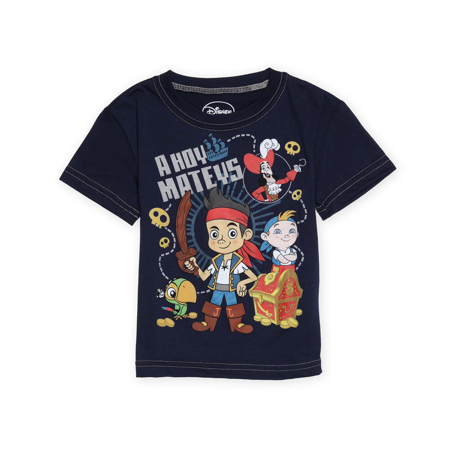 Disney Jake & the Never Land Pirates Toddler Boy's Short-Sleeve T-Shirt
