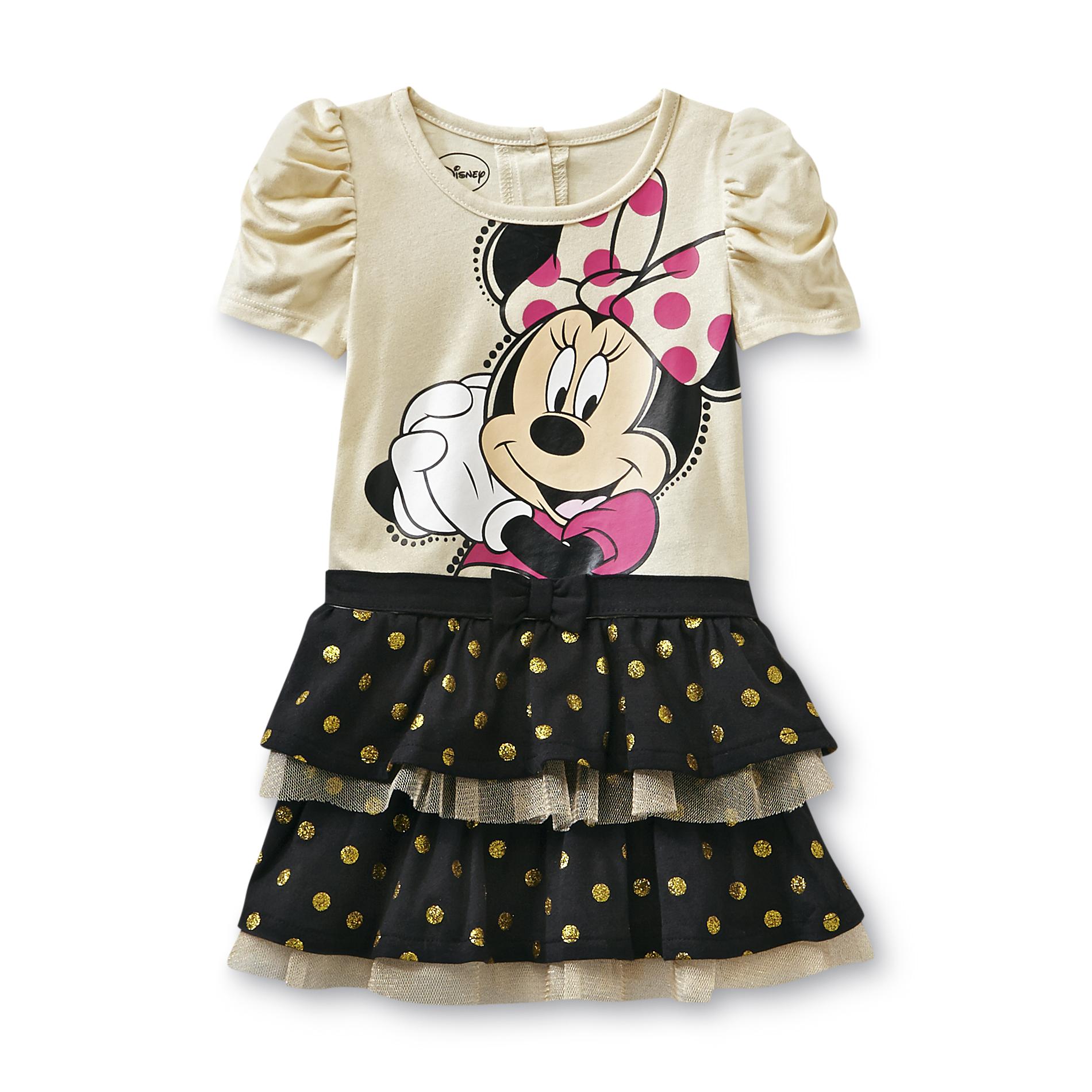 Disney Infant & Toddler Girl's Drop Waist Tutu Dress - Minnie Mouse