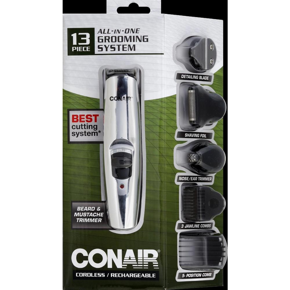 Conair Rechargeable Beard/Mustache Professional Multi-Use Trimmer