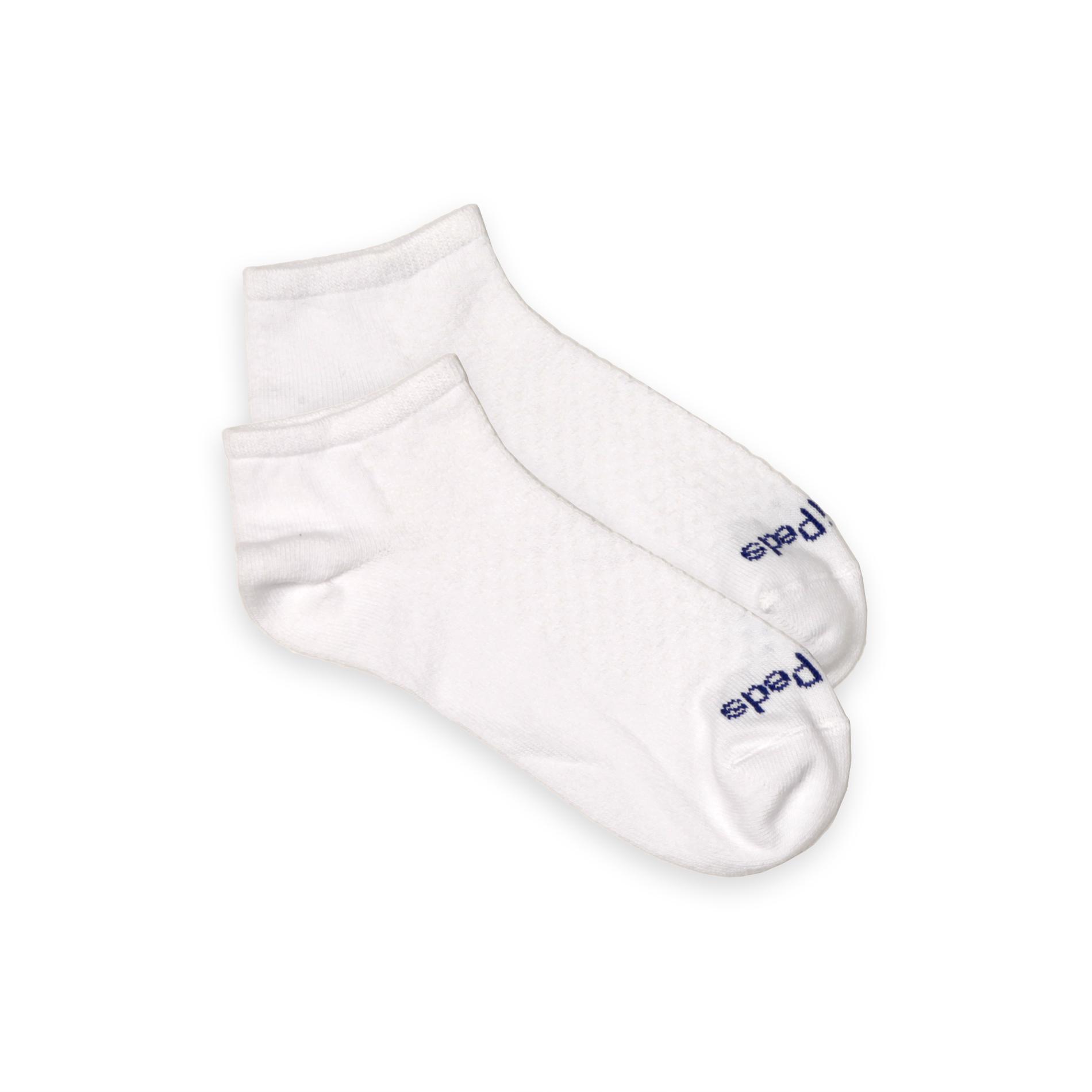 MediPeds Men's 2 Pairs LowCut Mesh Top Socks