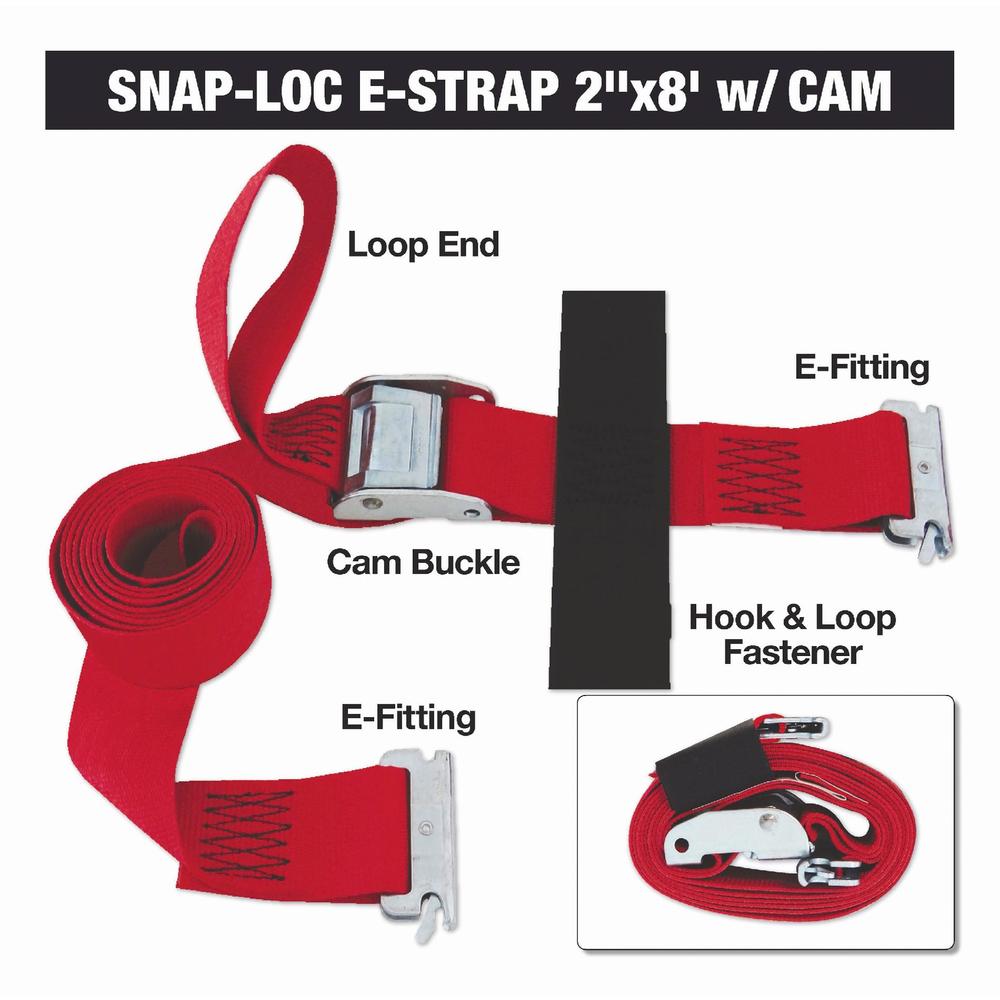 Snap-Loc SNAPLOCS E-STRAP 2"x16' RATCHET (Import)