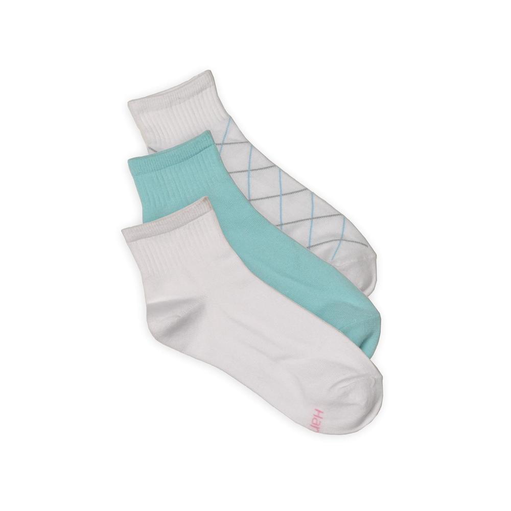 Hanes Women's 3 Pairs Ankle Socks - Assortment