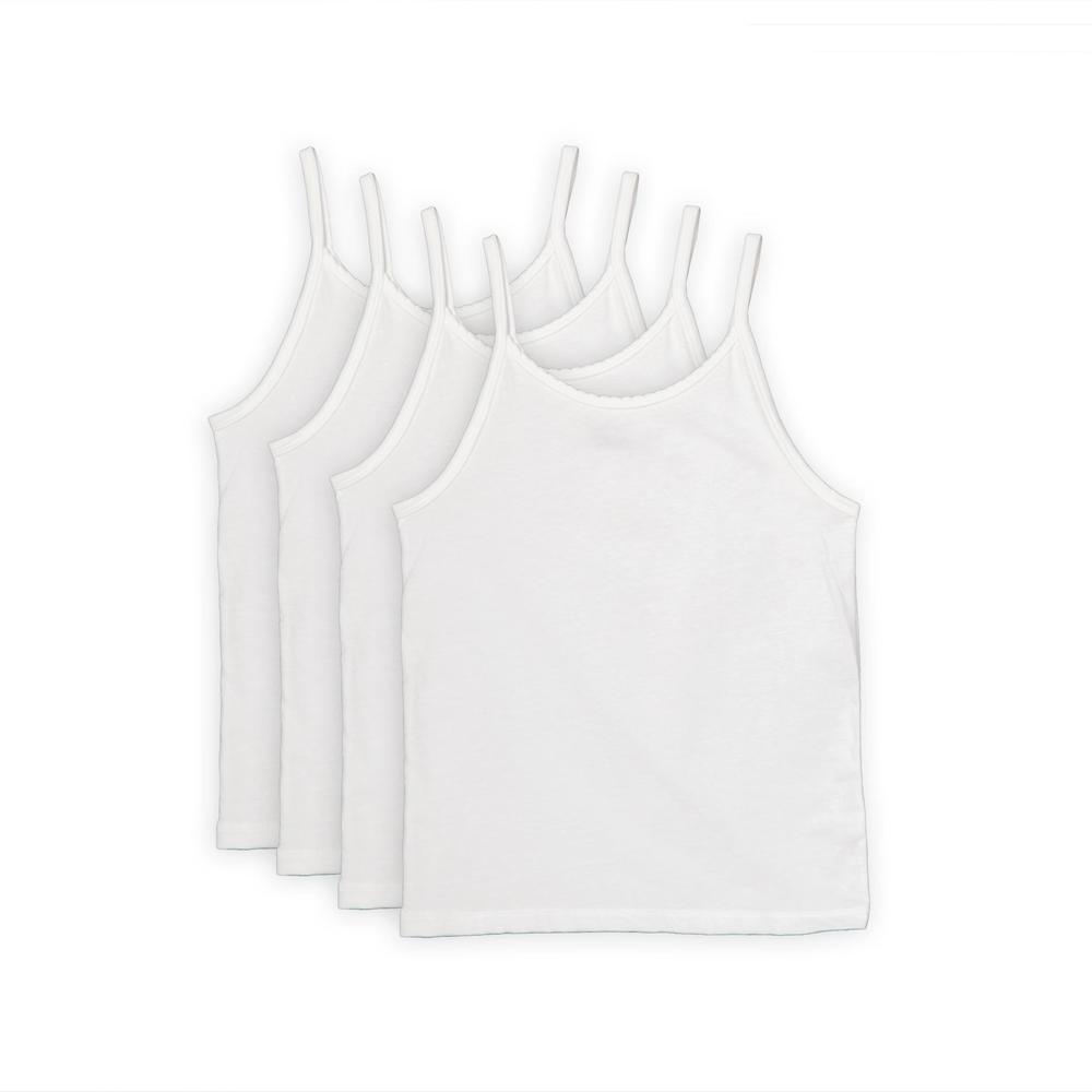 Hanes Girl's 4-Pack Tagless Camis
