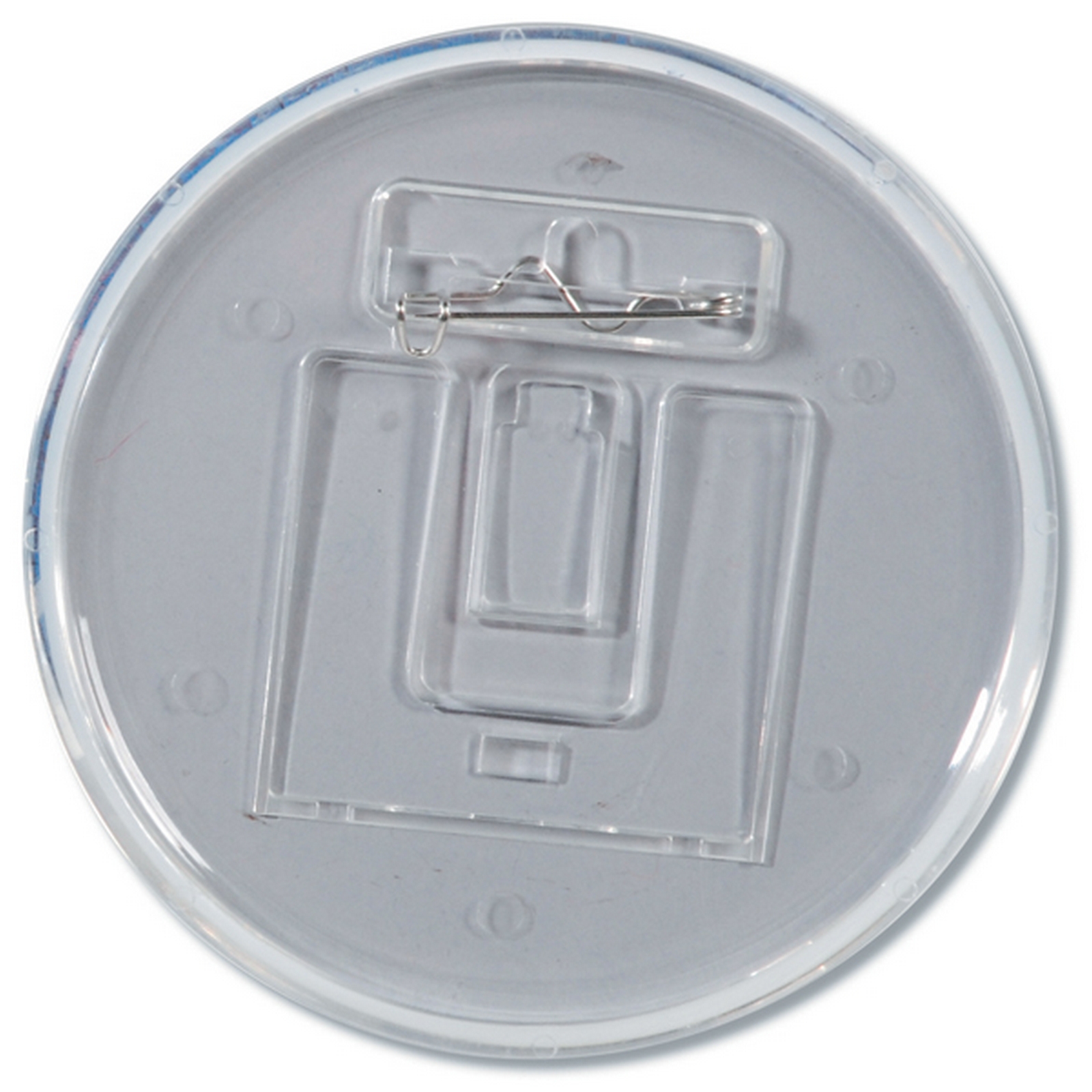 Design-A-Button 3.625 6/Pkg-Clear Design-A-Button 3.625 6/Pkg-Clear