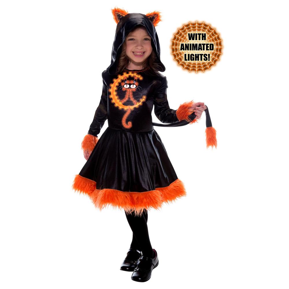 Totally Ghoul Lighted Cat Girls Halloween Costume