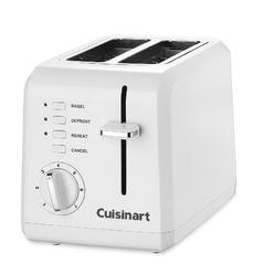 Cuisinart Plastic White 2 slot Toaster 7.2 in. H X 6.5 in. W X 11 in. D