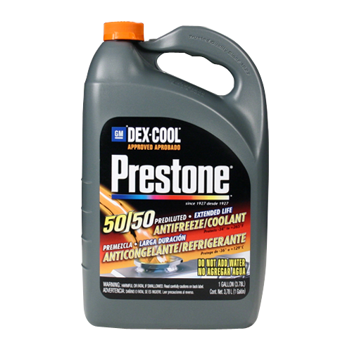 Prestone Dex Cool 50/50 Antifreeze
