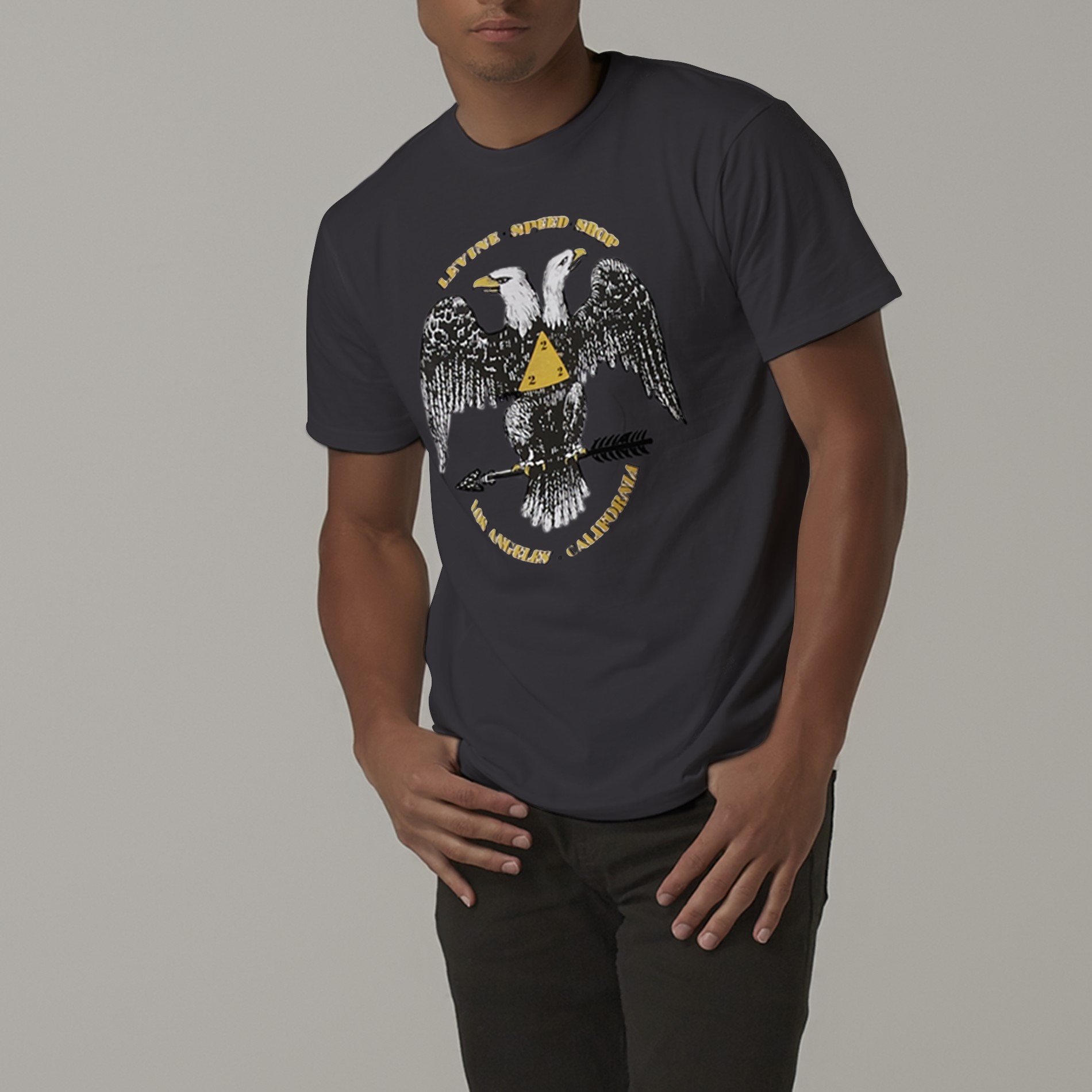 Adam Levine Men's Graphic T-Shirt - Levine Speed Shop