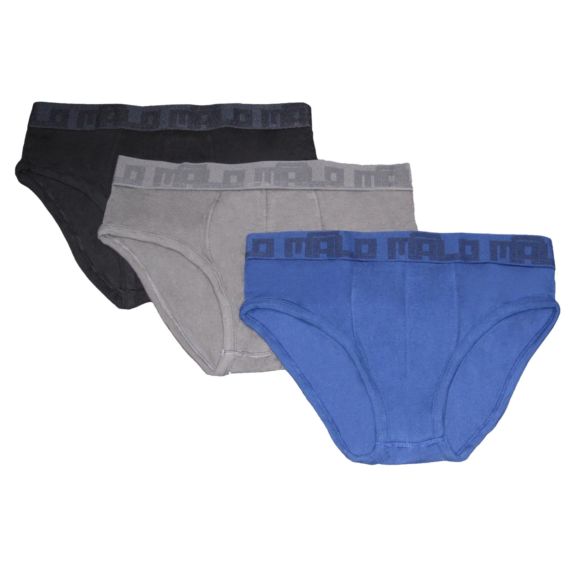 MALO by Mario Lopez&#153; Men's 3-Pack Briefs - Solid