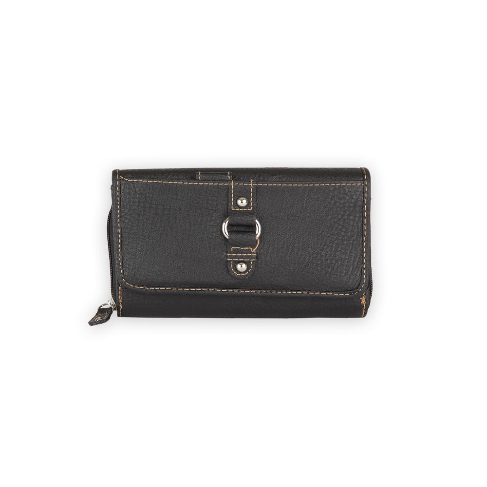 Jaclyn Smith Women&#8217;s Wallet Grainy 'Everything'