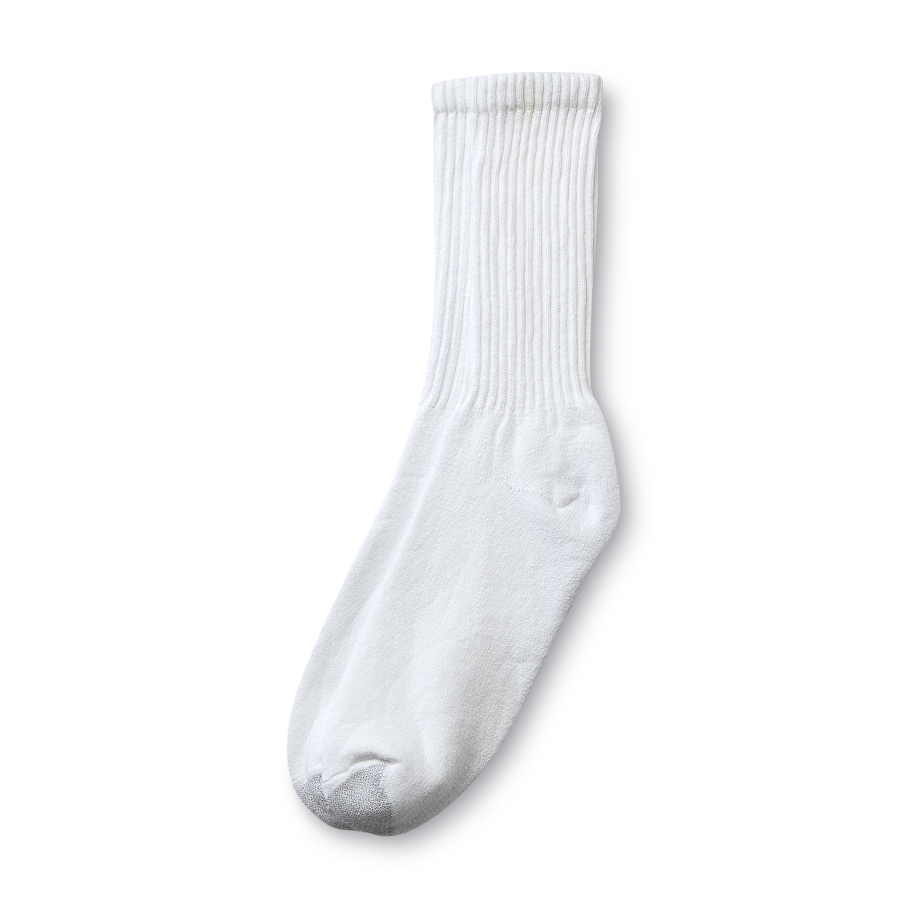men's white crew socks