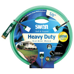 Swan Sim Supply Swan CSNSS58100 Sim Supply Water Hose,Ruber/PVC,5/8" ID,100 ft L  CSNSS58100