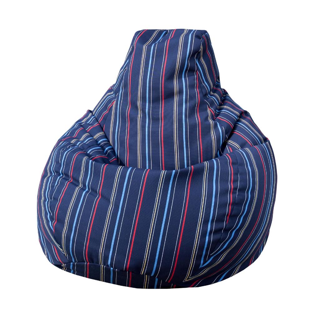 Gold Medal Outdoor/Indoor Sunbrella&#8482; Weather Resistant Bean Bag - Contemporary Collection