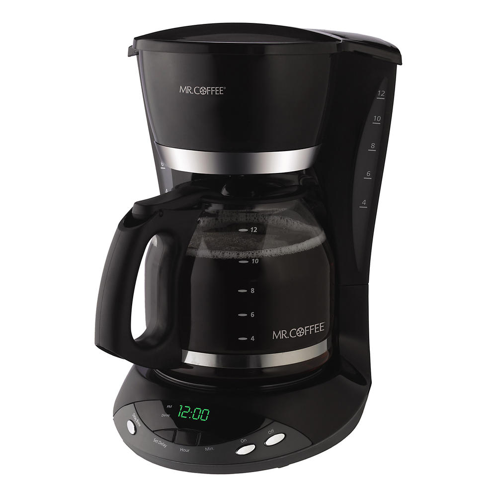 Mr. Coffee DWX23 12Cup Programmable Coffee Maker Black