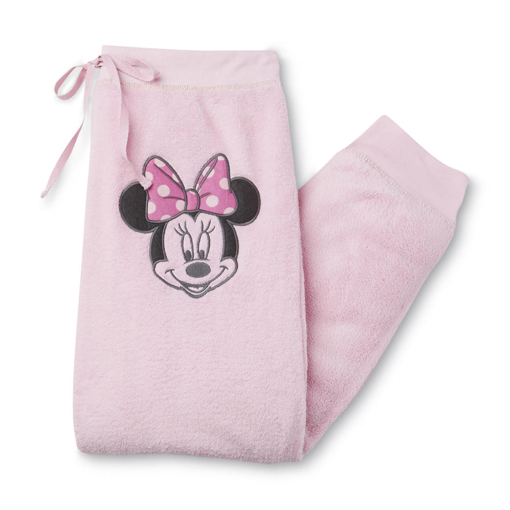 Disney Minnie Mouse Women's Appliqued Sweatpants