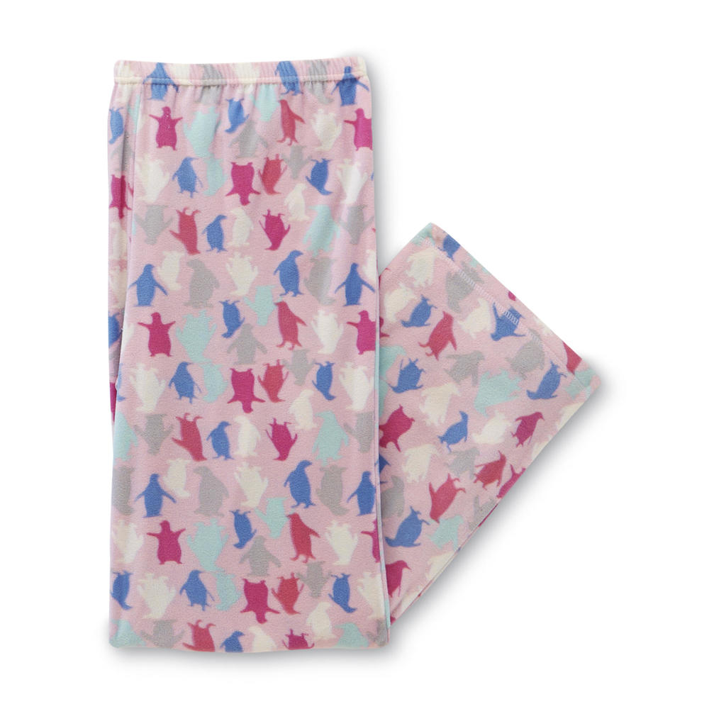 Pink K Women's Pajama Top & Pants - Penguins
