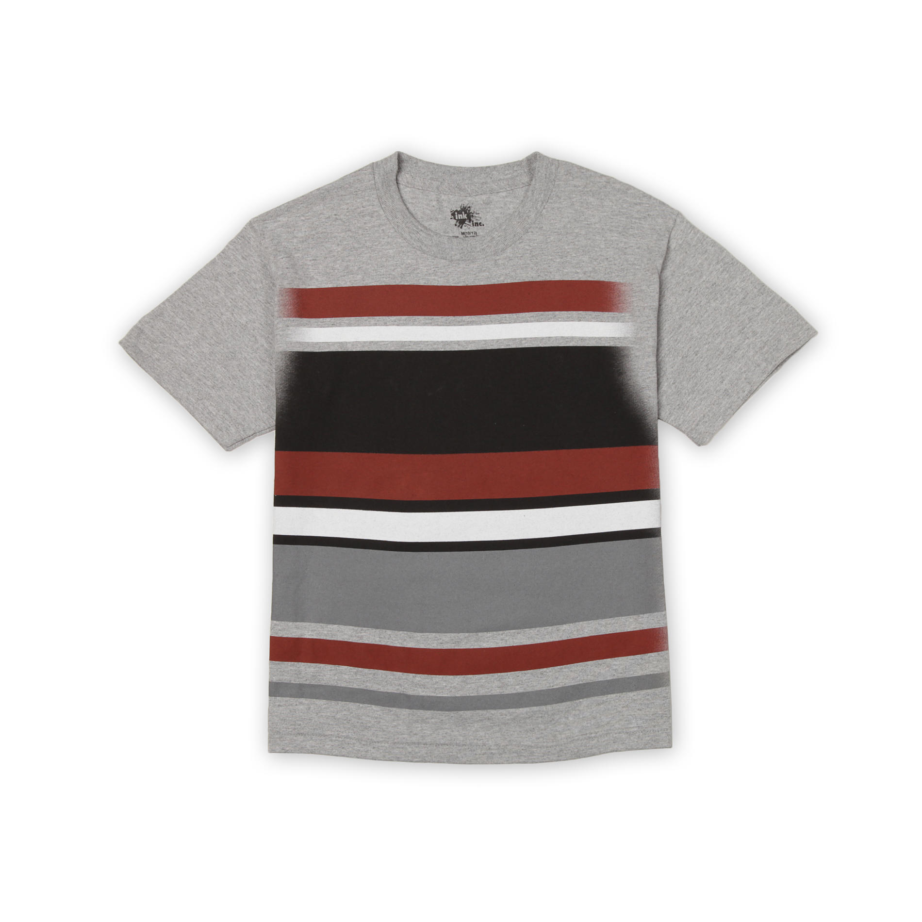 Infinite Visions Boy's Crew Neck T-Shirt - Striped