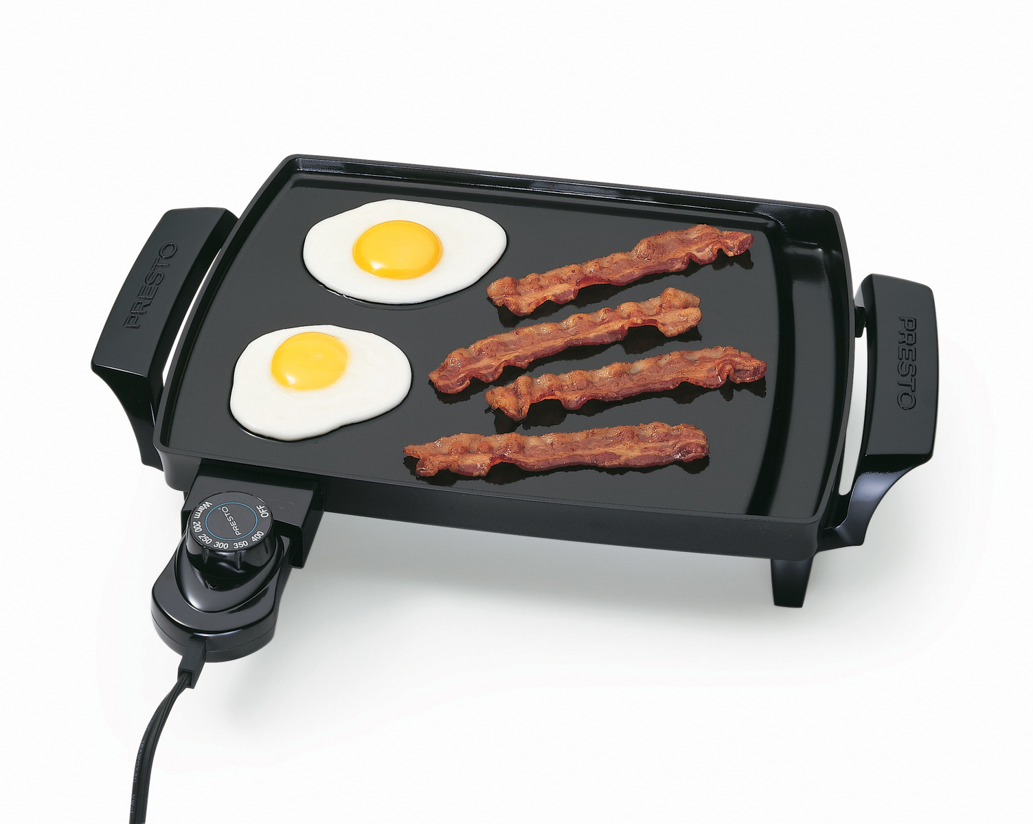 Elite Gourmet Mini Griddle Black 