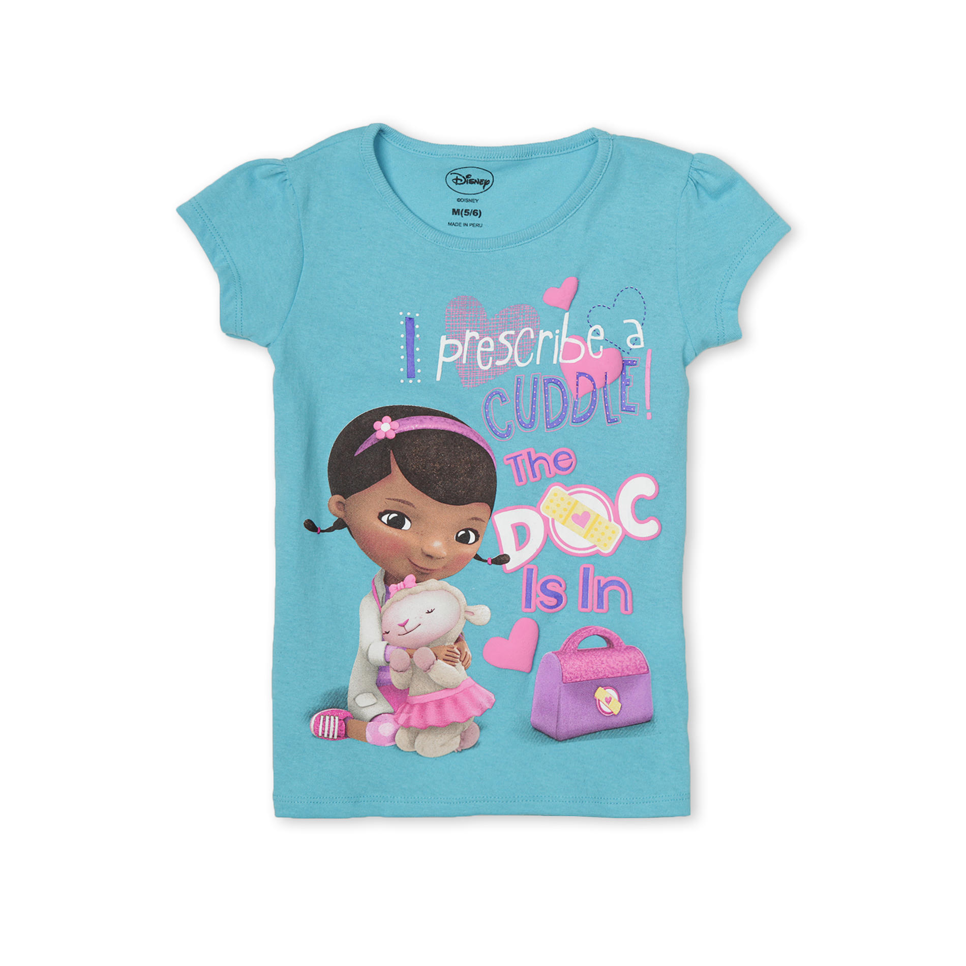 Disney Girl's Graphic T-Shirt - Doc McStuffins